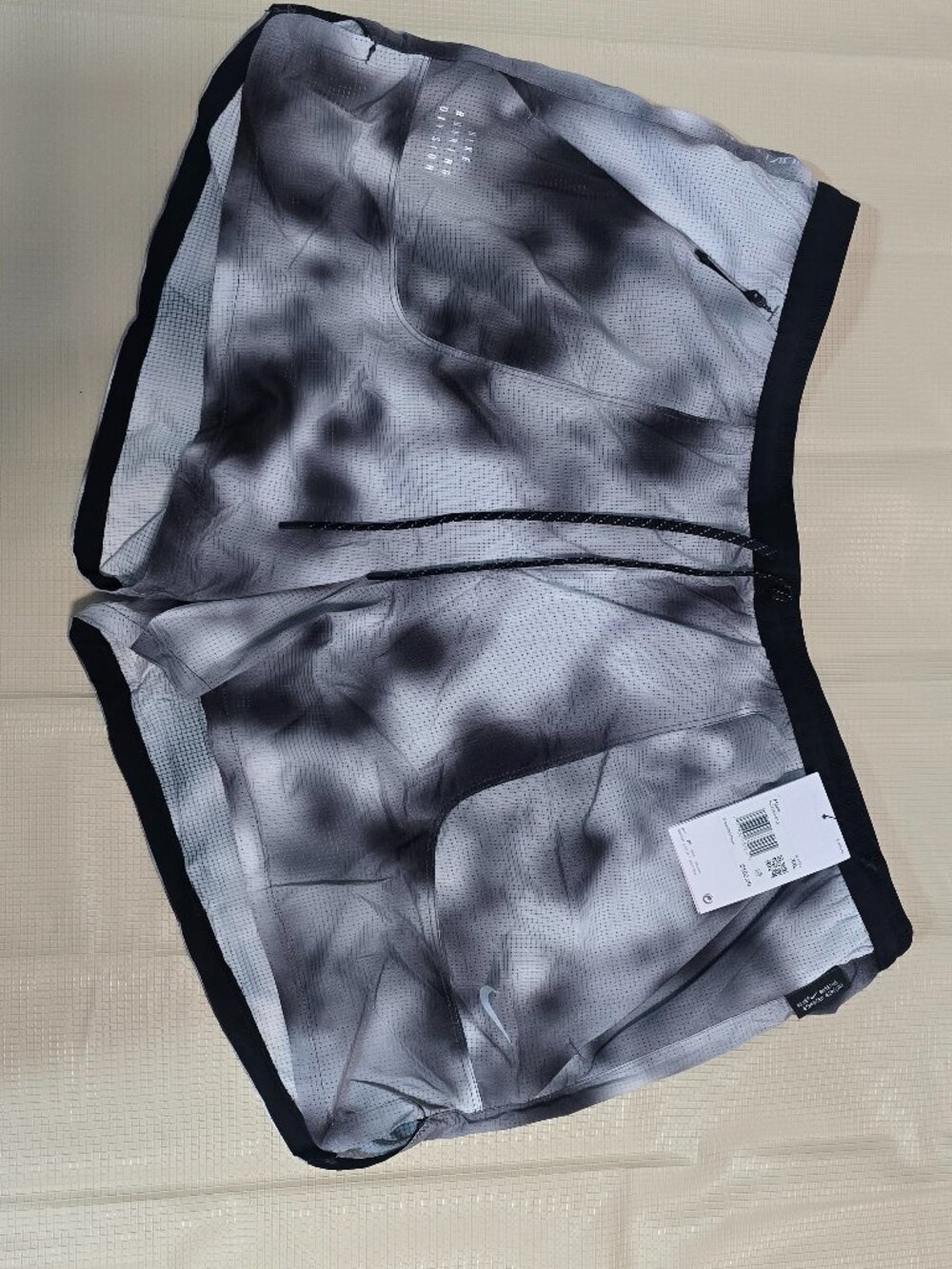 Nike Men’s 4'' Running Shorts Black Size 2XL HJ4150-010 Dri-FIT ADV Brief Lined